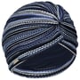 Multicolour Knit Turban by Seeberger blue