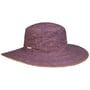 Matelot Raffia Hat by Seeberger lilac