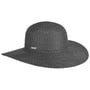 Jalina Floppy Hat with UV Protection by Seeberger black-white