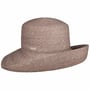 Isabelle Uni Straw Hat by Seeberger grey