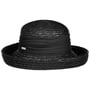 Dilara Uni Straw Hat by Seeberger black-black