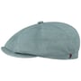 Kyoto Perf Leather Flat Cap by Alfonso D’Este mint green