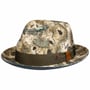Michael Ad Identity Linen Hat by Alfonso D’Este beige-green