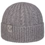 Cable Knit Merino Knit Hat by Gebeana grey