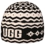 Twotone Pattern Mix Beanie Hat by UGG black