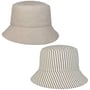 Dasona Bucket Reversible Hat by bedacht beige