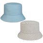 Dasona Bucket Reversible Hat by bedacht turquoise