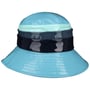 Vernice Multicolour Rain Hat by bedacht light blue