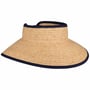 Contrast Edge Visor by Lierys nature-navy