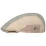 Elverton Linen Flat Cap by Lierys beige-green