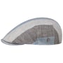 Elverton Linen Flat Cap by Lierys blue-grey