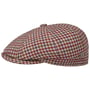 Yelsham Check Flat Cap by Lierys beige-red