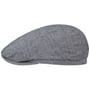 Summer Herringbone Flat Cap by bugatti navy