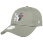 9Forty Dodgers Floral Icon Cap by New Era mint green