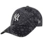 Washed Paisley Yankees Cap by New Era grey-black