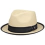 Denim Edge Player Panama Hat by Lierys nature-blue