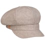 Camilla Linen Cotton Newsboy Cap by Mayser light brown
