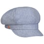 Camilla Linen Cotton Newsboy Cap by Mayser blue