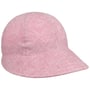 Lilly Stripes Linen Cotton Visor by Mayser red