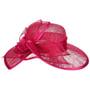 Mardenham Occasion Hat by Lierys fuchsia
