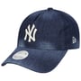 9Twenty Washed Denim Yankees Cap by New Era navy