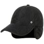 Quilted Style-Mix Cap with Ear Flaps by bugatti black