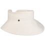 Half Crown Visor by Loevenich cream white