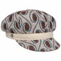 Benita Dots Newsboy Cap by Lierys beige-blue