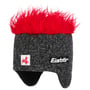 Cocker Skipool Ski Austria Beanie by Eisbär anthracite-red