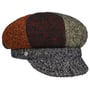 Multicolour Patchwork Newsboy Cap by Lierys mixed colours