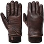 Harving Sheepskin Leather Gloves by Stetson dark brown