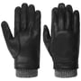 Bradnick Leather Gloves by Stetson black