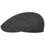 Elmdale Virgin Wool Driver Flat Cap by Stetson blue-grey