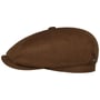 Hatteras Baby Camel Flat Cap by Stetson brown