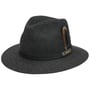 Vendrell Wool Traveller Hat by Stetson anthracite