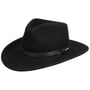 Darroway Wool Western Hat by Stetson black