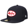 59Fifty Oval Patch Cap by New Era navy