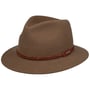 Delvane Traveller Wool Hat by Stetson brown