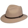 Delvane Traveller Wool Hat by Stetson cream white