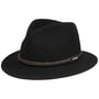 Delvane Traveller Wool Hat by Stetson black