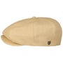 Brood Lightweight Flat Cap by Brixton beige