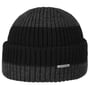 Noreva Block Merino Knit Hat by Stetson anthracite-black