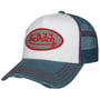 Distressed Trucker Cap by Von Dutch petrol blue