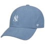 Clean Up Yankees Corduroy Cap by 47 Brand light blue