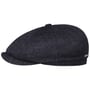 Hatteras Jersey Virgin Wool Flat Cap by Stetson navy