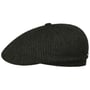 8 Panel Carston Flat Cap by Stetson olive-black