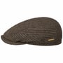 Carston Driver Flat Cap by Stetson beige-brown