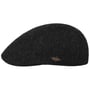 Heringbone Wool Duck Cap by JJ Hats anthracite