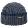 Beanie Hat Merino Wool by Stetson petrol blue