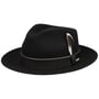 Vanvico Fedora Wool Hat by Stetson black